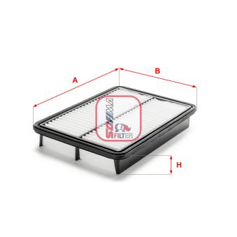 Filtre à air SOFIMA OEM PE07133A0A