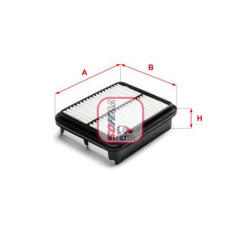 Filtre à air SOFIMA OEM 1378060GU0