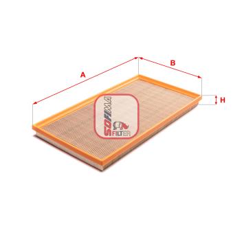 Filtre à air SOFIMA OEM 6510900051