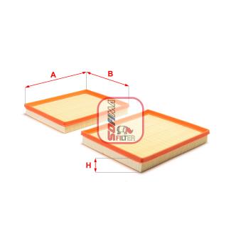 Filtre à air SOFIMA S 3B25 A