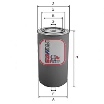 Filtre à carburant SOFIMA OEM 1618993
