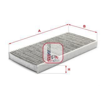 Filtre, air de l'habitacle SOFIMA OEM 1121106