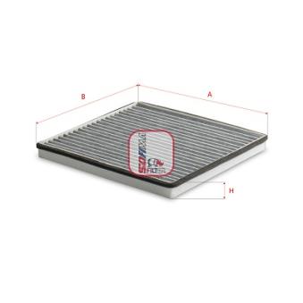 Filtre, air de l'habitacle SOFIMA OEM 30883952