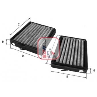 Filtre, air de l'habitacle SOFIMA OEM 2038302118 Filtre, air de l'habitacle SOFIMA OEM 2038302118