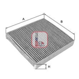 Filtre, air de l'habitacle SOFIMA OEM 1808618