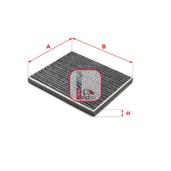 Filtre, air de l'habitacle SOFIMA OEM G3010AG100 Filtre, air de l'habitacle SOFIMA OEM G3010AG100