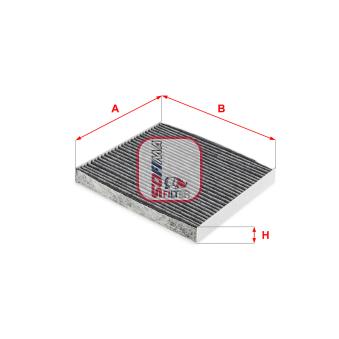 Filtre, air de l'habitacle SOFIMA OEM GJ6A61P11