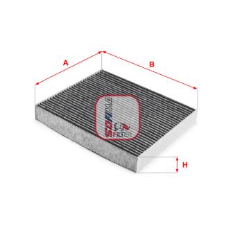Filtre, air de l'habitacle SOFIMA OEM 97057362300 Filtre, air de l'habitacle SOFIMA OEM 97057362300