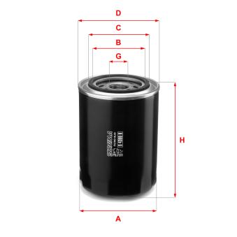 Filtre à huile SOFIMA OEM 41020