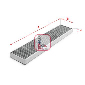 Filtre, air de l'habitacle SOFIMA OEM 1225788 Filtre, air de l'habitacle SOFIMA OEM 1225788