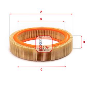 Filtre à air SOFIMA OEM 036129620