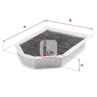 Filtre, air de l'habitacle SOFIMA S 4377 CA