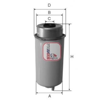 Filtre à carburant SOFIMA OEM WJI500040