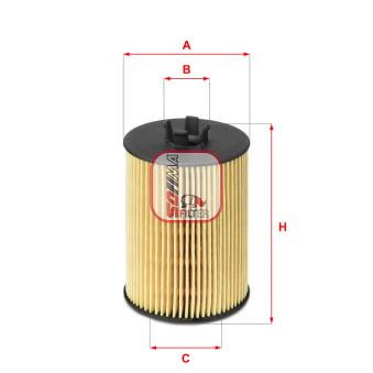 Filtre à huile SOFIMA OEM 2661800009