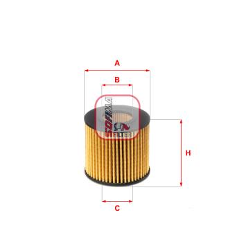 Filtre à huile SOFIMA OEM 0415237010