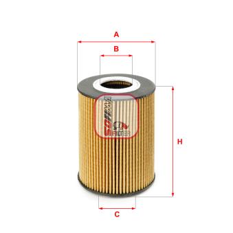 Filtre à huile SOFIMA OEM 94810722200