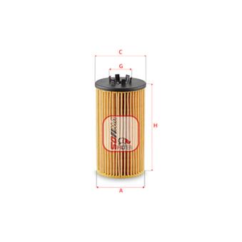Filtre à huile SOFIMA OEM 079198405A