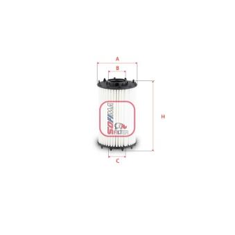 Filtre à huile SOFIMA OEM 06M198405F