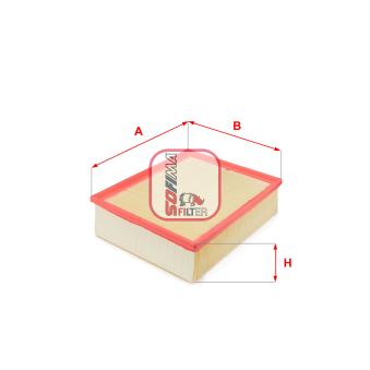 Filtre à air SOFIMA OEM 06C133843