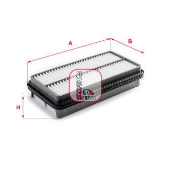 Filtre à air SOFIMA OEM 1780127010 Filtre à air SOFIMA OEM 1780127010