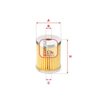 Filtre à carburant SOFIMA [S 6010 N]