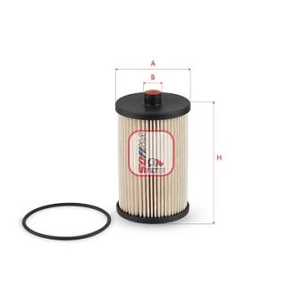 Filtre à carburant SOFIMA OEM 2E0127159