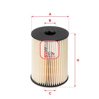 Filtre à carburant SOFIMA OEM 95516131 Filtre à carburant SOFIMA OEM 95516131