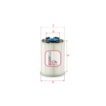 Filtre à carburant SOFIMA [S 6094 NE]