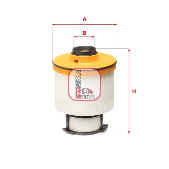 Filtre à carburant SOFIMA OEM 233900L070 Filtre à carburant SOFIMA OEM 233900L070