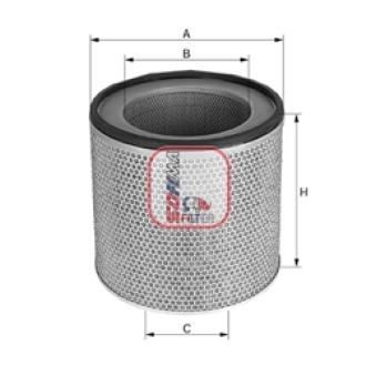 Filtre à air SOFIMA OEM 9M6373