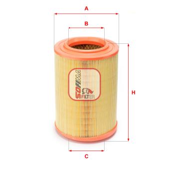 Filtre à air SOFIMA OEM 044129620