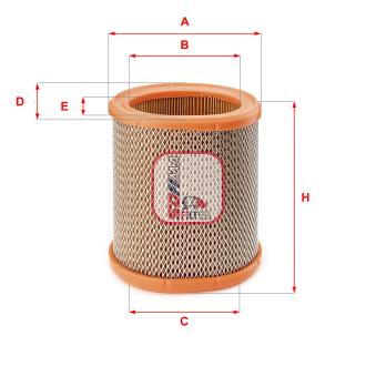 Filtre à air SOFIMA OEM 1444E5
