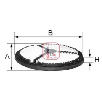Filtre à air SOFIMA OEM 1378078B00