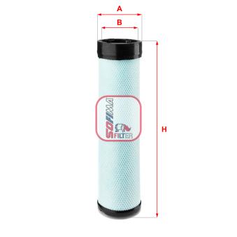 Filtre à air secondaire SOFIMA OEM 1930590