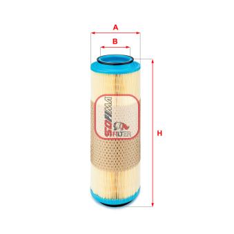 Filtre à air SOFIMA OEM A6680940304