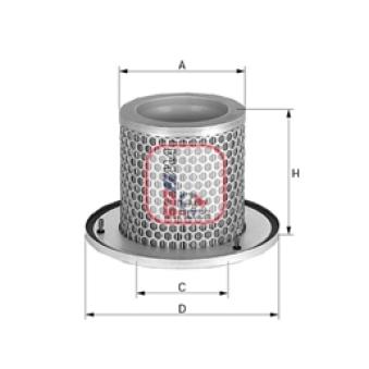 Filtre à air secondaire SOFIMA OEM AL78224