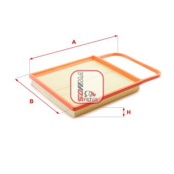 Filtre à air SOFIMA OEM 03D129620