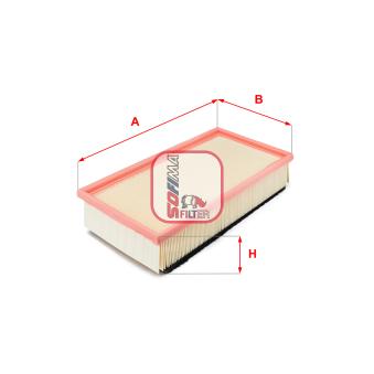 Filtre à air SOFIMA OEM 9463624880