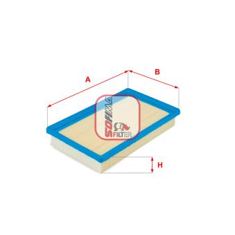 Filtre à air SOFIMA OEM 4439265