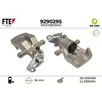 Étrier de frein arrière droit FTE OEM 7711368125