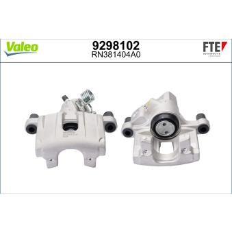 Étrier de frein arrière droit FTE 9298102 pour FIAT PUNTO 2.0 TDCi - 110cv