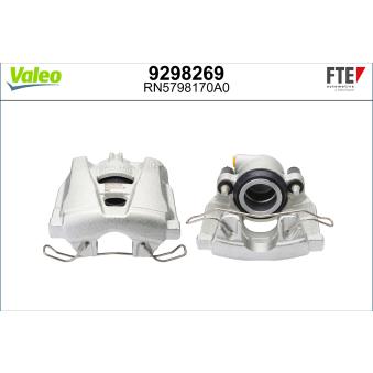 Étrier de frein avant droit FTE OEM 8K0615124F