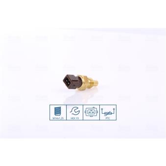 Sonde de température, liquide de refroidissement NISSENS 207014 pour HYUNDAI GENESIS 1.8 LPG - 110cv