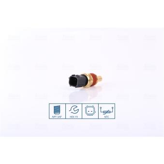 Sonde de température, liquide de refroidissement NISSENS 207029