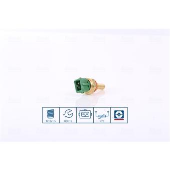 Sonde de température, liquide de refroidissement NISSENS OEM 1920K9