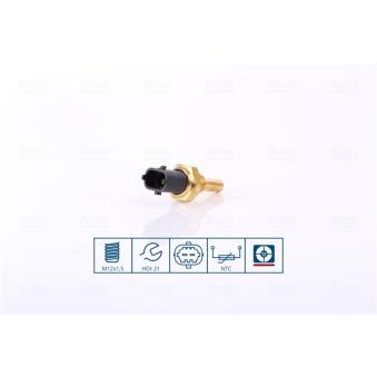 Sonde de température, liquide de refroidissement NISSENS 207052 pour AUDI 200 1.6 CDTI - 105cv
