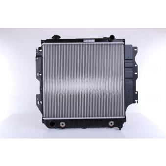 Radiateur, refroidissement du moteur NISSENS 61015