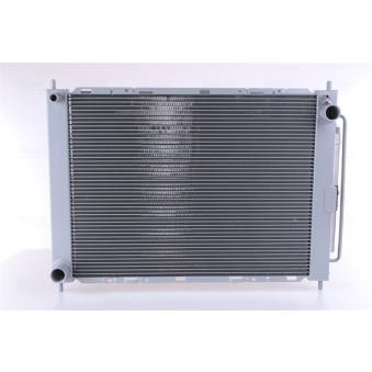 Ensemble condenseur et radiateur NISSENS [637625]