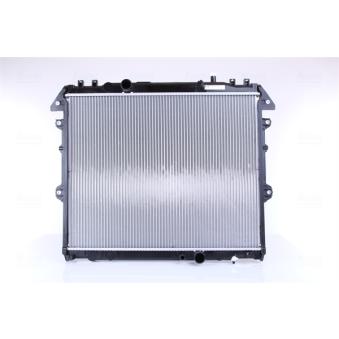 Radiateur, refroidissement du moteur NISSENS [646807]