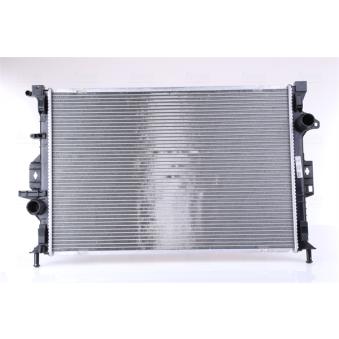 Radiateur, refroidissement du moteur NISSENS [66863]